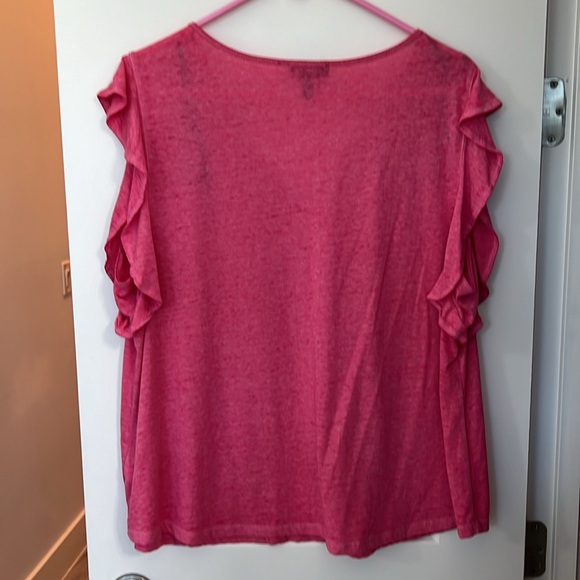 Women’s plus size tshirt with flutter sleeve Jessica Simpson - Picture 4 of 4